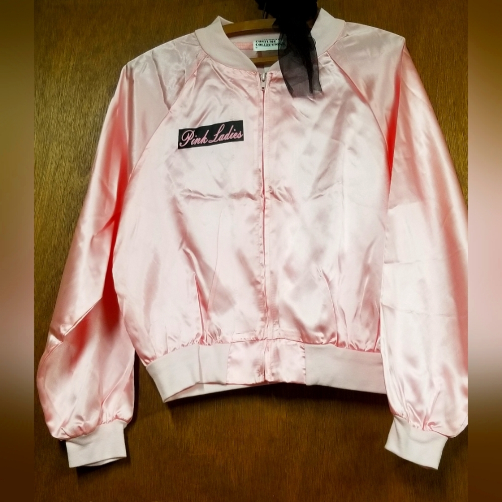 Vintage Pink Ladies Grease Jacket Halloween Costume
